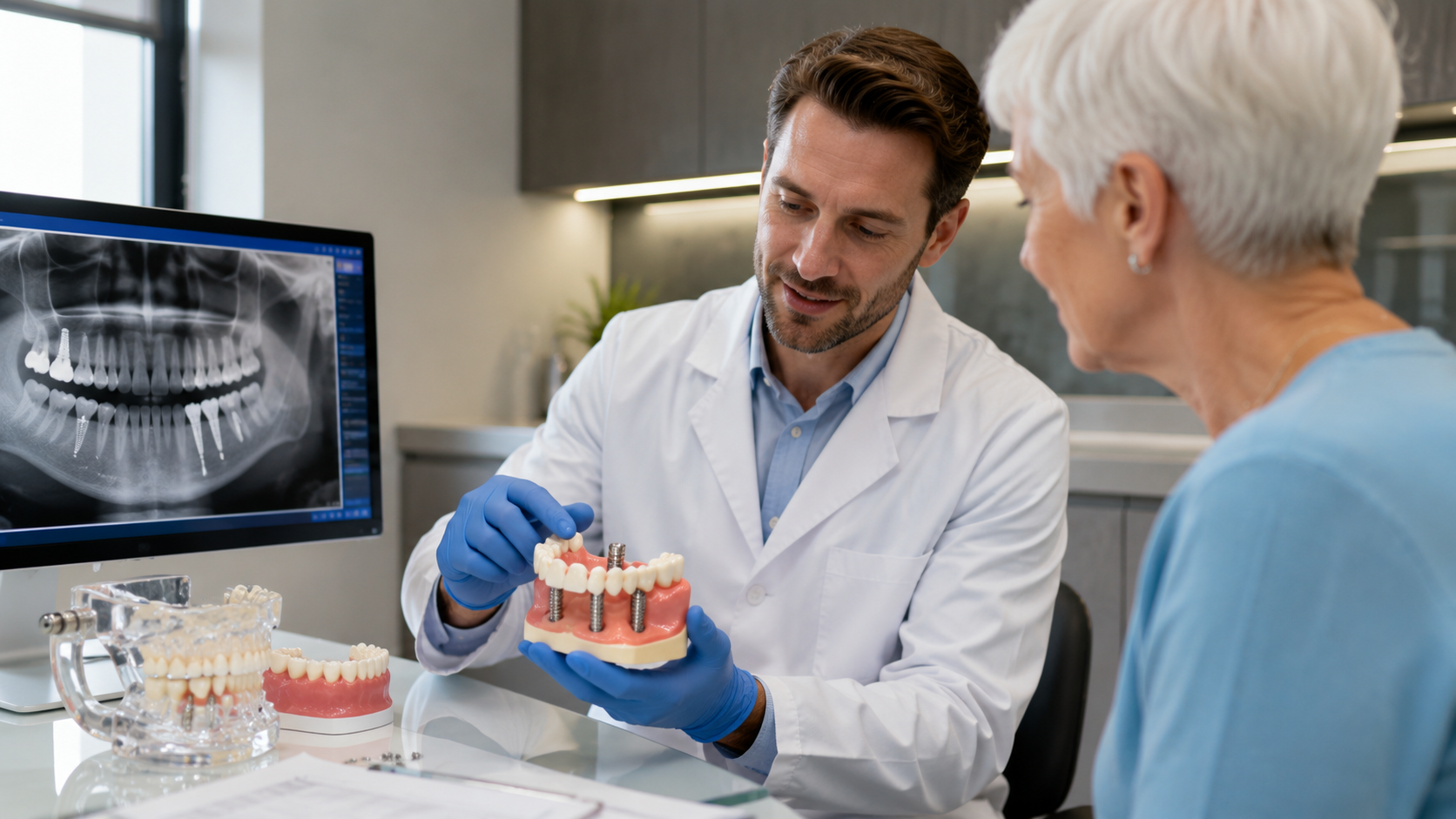 Snap In Dentures Cost and Procedure